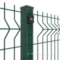 Green PVC galvanizado com malha de fios de ferro soldado